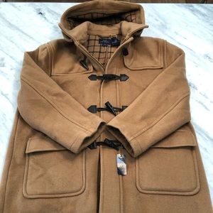 NWT - XL - Brown - Brooks Brothers - Wool coat